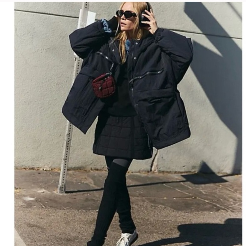 Free People Billie Boxy Hooded Jacket - Picture 6 of 12